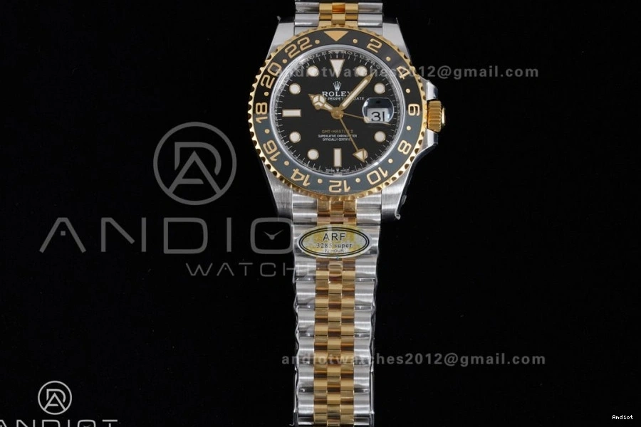 Edition Dial New V2 SH3285 II Master Bracelet SS GMT Black 126713 on GRNR Best ARF YG Jubilee 0419